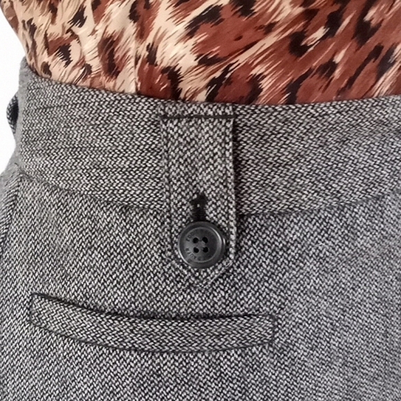 Eddie Bauer Classic Wool Blend Light Gray Skirt - Picture 6 of 15